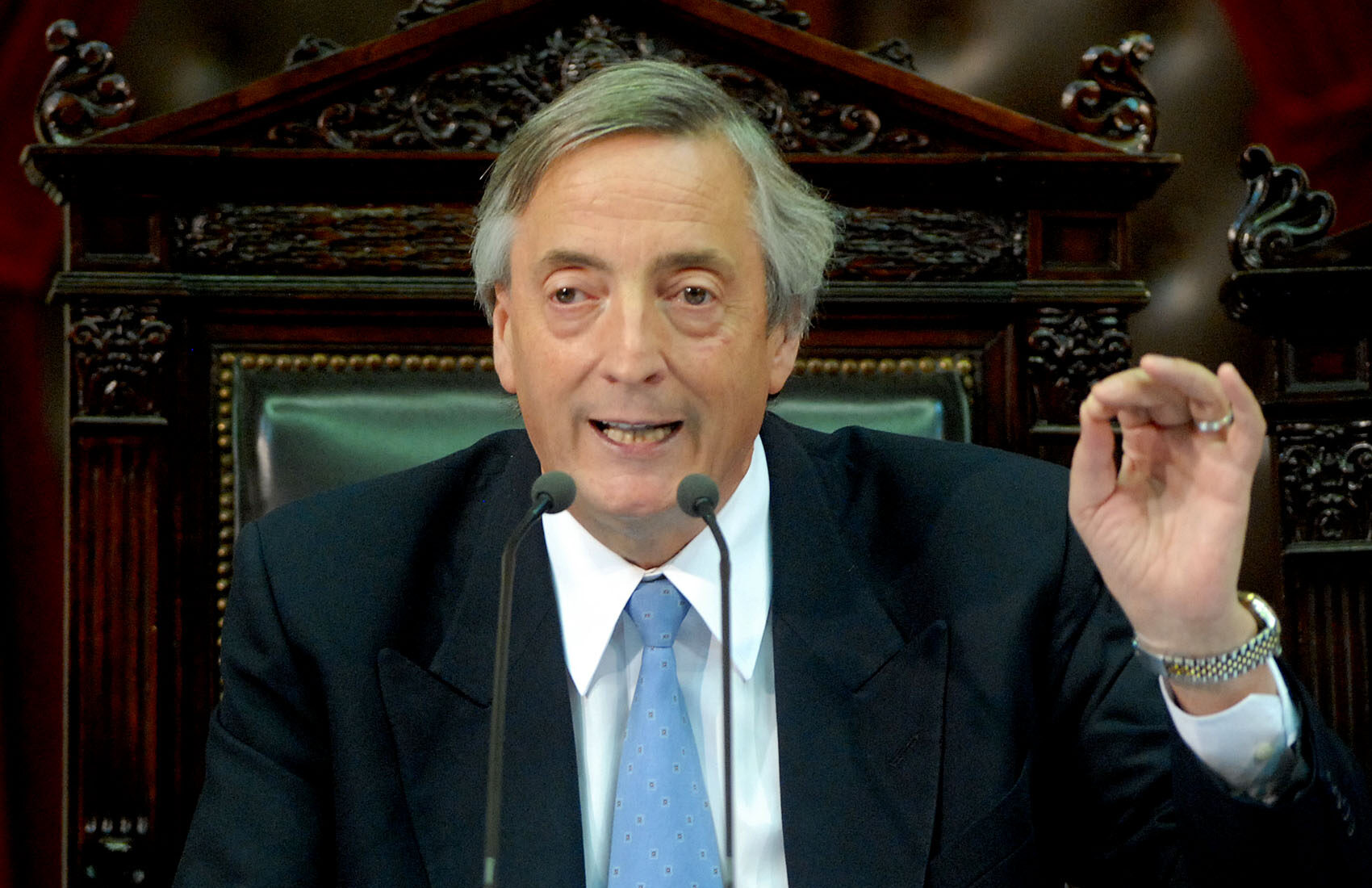 nestor kirchner congreso 2007